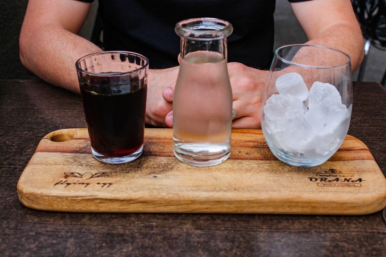 Coffee dissolve in cold water